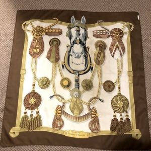 Hermes - Frontaux et Cocardes silk scarf